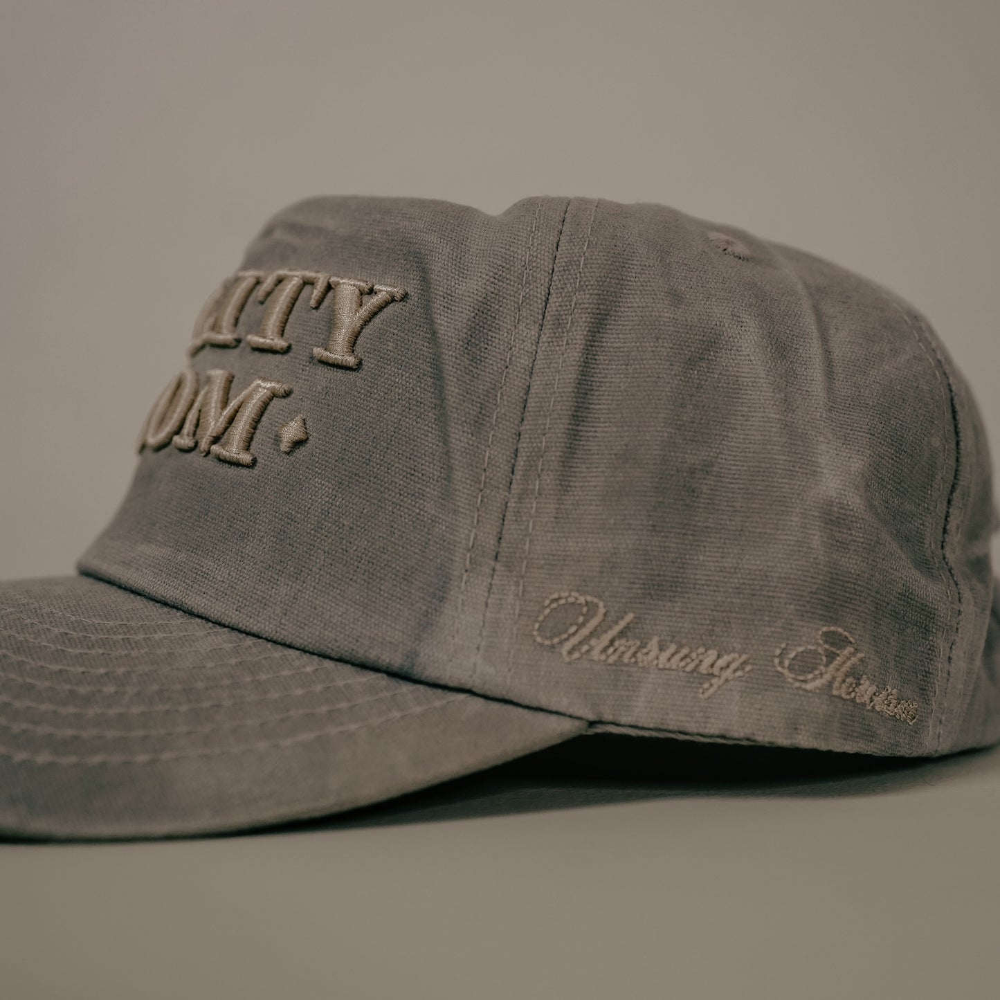 Utility Room Waxed Cotton Cap